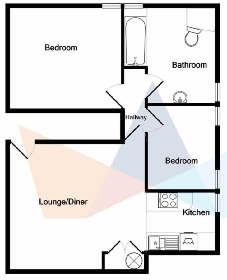 Apartamento 2 Bed Close To Town Ct1 Sleeps 6 *